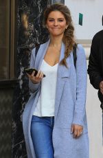 MARIA MENOUNOS Shopping at Saint Laurent in Beverly Hills 12/22/2017