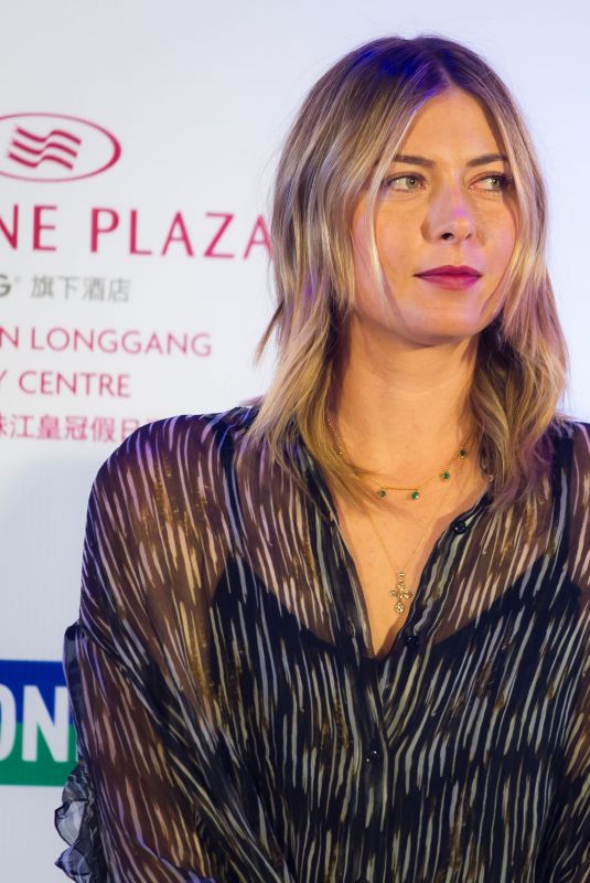 MARIA SHARAPOVA at  2018 Shenzen Open WTA International Players Party 12/31/2017