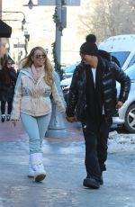 MARIAH CAREY and Bryan Tanaka Out and About in Aspen 12/27/2017