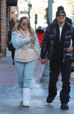 MARIAH CAREY and Bryan Tanaka Out and About in Aspen 12/27/2017