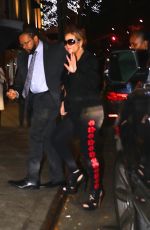 MARIAH CAREY Arrives at Beacon Theater in New York 12/04/2017