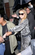 MARIAH CAREY Leaves Her Apartment in New York 12/02/2017