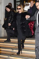 MARIAH CAREY Leaves Her Hotel in London 12/11/2017