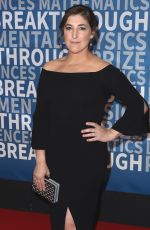 MAYIM BIALIK at 2017 Breakthrough Prize Ceremony in Mountain View 12/03/2017