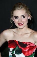 MEG DONNELLY at Jumanji: Welcome to the Jungle Premiere in Los Angeles 12/11/2017
