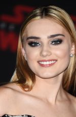 MEG DONNELLY at Star Wars: The Last Jedi Premiere in Los Angeles 12/09/2017