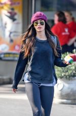MEGAN FOX Leaves Pinz Bowling Alley in Studio City 12/18/2017