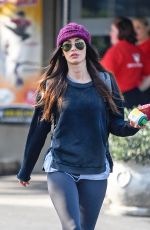 MEGAN FOX Leaves Pinz Bowling Alley in Studio City 12/18/2017