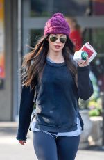 MEGAN FOX Leaves Pinz Bowling Alley in Studio City 12/18/2017
