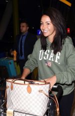 MEGAN MCKENNA at Heathrow Airport in London 12/04/2017