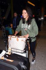 MEGAN MCKENNA at Heathrow Airport in London 12/04/2017