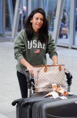 MEGAN MCKENNA at Heathrow Airport in London 12/04/2017