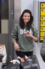 MEGAN MCKENNA at Heathrow Airport in London 12/04/2017