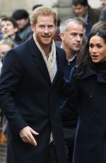 MEGHAN MARKLE and Prince Harry at Nottingham Contemporary for the Terrace Higgins Trust World Aids Day 12/01/2017