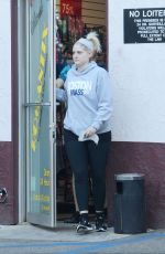 MEGHAN TRAINOR and Daryl Sabara Shopping at Romantix Store in Los Angeles 12/28/2017