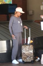 MELANIE BROWN at LAX Airport in Los Angeles 12/14/2017