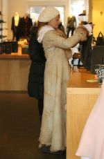 MELANIE GRIFFITH and GOLDIE HAWN Shopping at Cos Bar on Christmas Eve in Aspen 12/24/2017