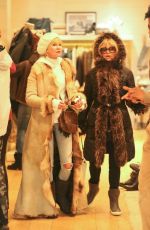 MELANIE GRIFFITH and GOLDIE HAWN Shopping at Cos Bar on Christmas Eve in Aspen 12/24/2017