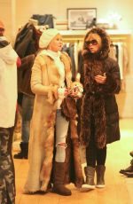 MELANIE GRIFFITH and GOLDIE HAWN Shopping at Cos Bar on Christmas Eve in Aspen 12/24/2017