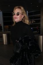 MELANIE GRIFFITH at Los Angeles International Airport 12/19/2017