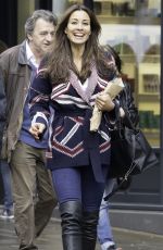 MELANIE SYKES Shopping at Hampstead High Street in London 12/22/207