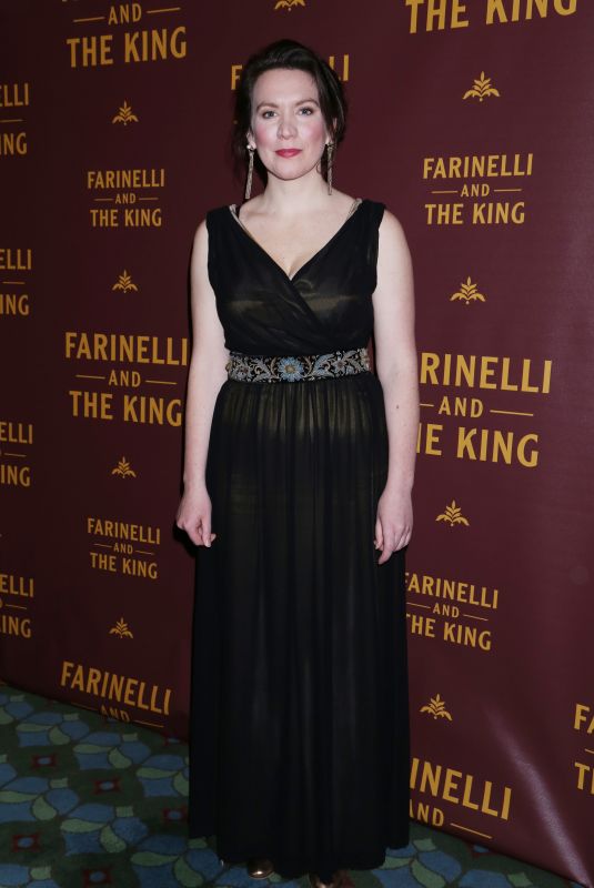 MELODY GROVE at Farinelli and the King Broadway Opening Night in New York 12/17/2017