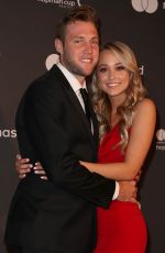 MICHA:A BURNS and Jack Sock at Hopman Cup New Years Eve Players Ball in Perth 12/31/2017