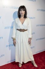 MICHELLE FORBES at Animal Equality Global Action Annual Gala in Los Angeles 12/02/2017