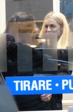 MICHELLE HUNZIKER and AURORA RAMAZZOTTI Out Shopping in Milan 12/22/2017