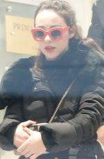 MICHELLE HUNZIKER and AURORA RAMAZZOTTI Out Shopping in Milan 12/22/2017