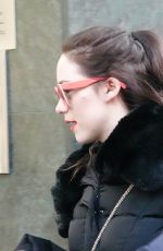 MICHELLE HUNZIKER and AURORA RAMAZZOTTI Out Shopping in Milan 12/22/2017