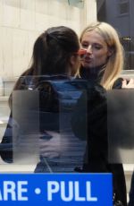 MICHELLE HUNZIKER and AURORA RAMAZZOTTI Out Shopping in Milan 12/22/2017