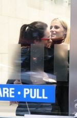 MICHELLE HUNZIKER and AURORA RAMAZZOTTI Out Shopping in Milan 12/22/2017