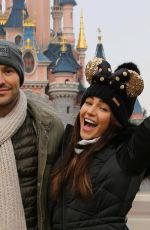 MICHELLE KEEGAN at Disneyland in Paris 12/19/2017