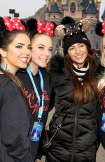 MICHELLE KEEGAN at Disneyland in Paris 12/19/2017