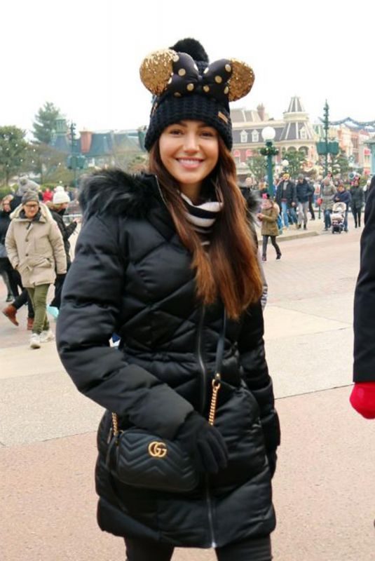 MICHELLE KEEGAN at Disneyland in Paris 12/19/2017