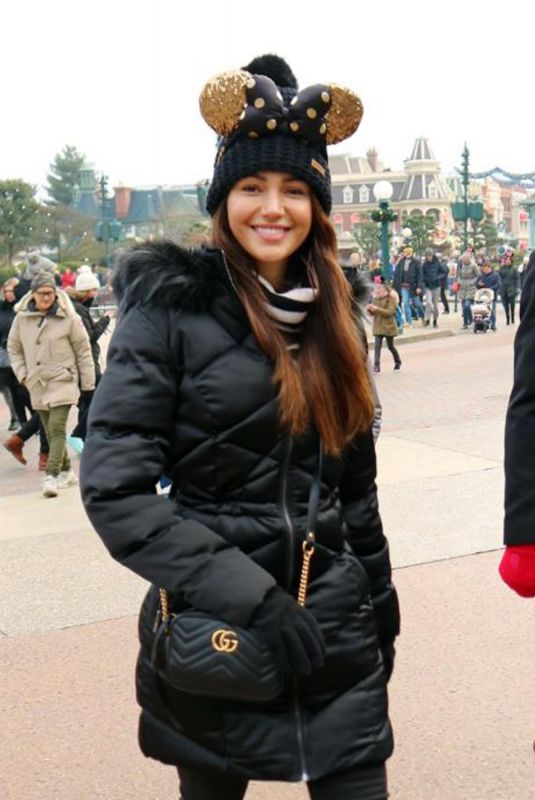 MICHELLE KEEGAN at Disneyland in Paris 12/19/2017