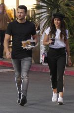 MICHELLE KEEGAN Out for Iced Coffees at Teavana in Los Angeles 12/28/2017