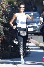 MICHELLE KEEGAN Out for Morning Walk in Los Angeles 12/28/2017