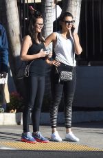 MICHELLE KEEGAN Out for Morning Walk in Los Angeles 12/28/2017