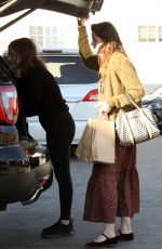 MICHELLE MONAGHAN Out Shopping Wine in Los Angeles 12/01/2017