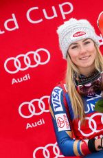 MIKAELA SHIFFRIN at Alpine Skiing Fis World Cup in Lienz 12/28/2017