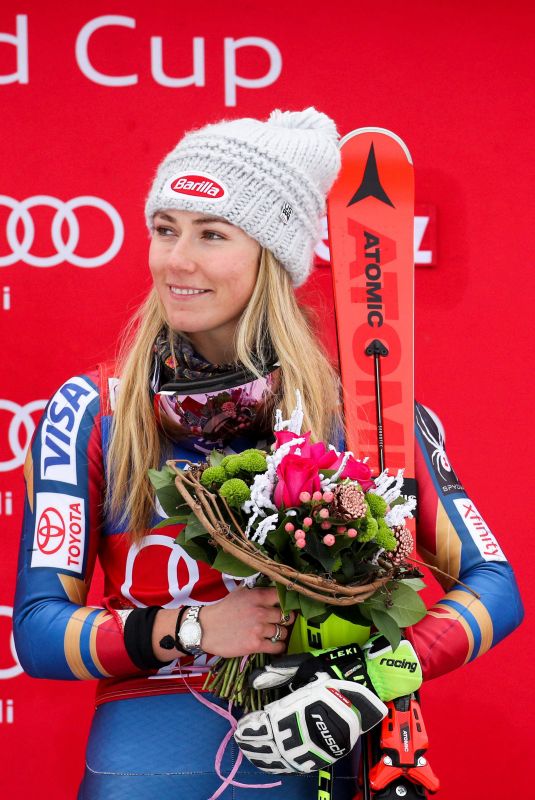 MIKAELA SHIFFRIN at Alpine Skiing Fis World Cup in Lienz 12/28/2017