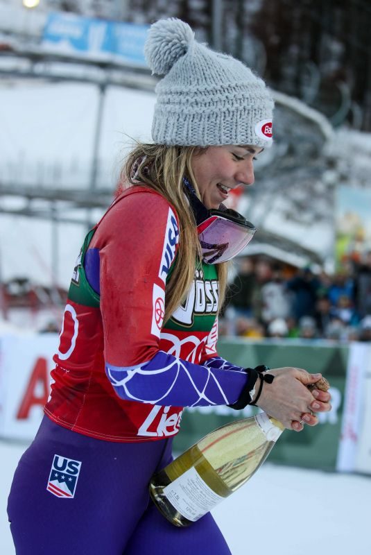 MIKAELA SHIFFRIN at Alpine Skiing Fis World Cup in Lienz 12/29/2017