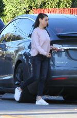 MILA KUNIS Out in Los Angeles 12/01/2017