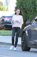 MILA KUNIS Out in Los Angeles 12/01/2017
