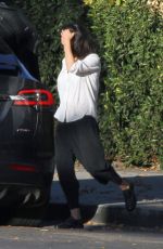 MILA KUNIS Out in Los Angeles 12/13/2017