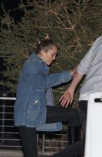 MILEY CYRUS and Liam Hemsworth at Nobu in Malibu 12/09/2017