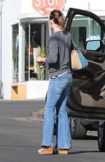 MILLA JOVOVICH Arrives at a Spa in Los Angeles 12/27/2017