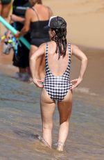 MINKA KELLY in Swimsuit at a Beach in Hawaii 12/26/2017